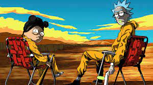 Download rick and morty wallpaper artist wallpapers images photos and background for desktop windows 10 macos apple iphone and android mobile in hd and 4k. Rick And Morty Breaking Bad 4k Wallpaper 7 2199