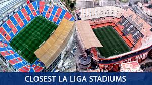 Popular premier league bundesliga serie a la liga ligue 1 eredivisie süper lig premier league primeira liga premiership first division a uefa champions league uefa europa league wc. Top 10 Closest La Liga Stadiums Youtube