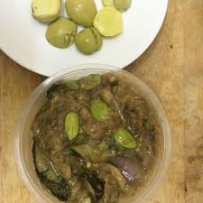 Sambal ikan bilis tempoyak kredit : Snap By Fazrin Nyonya Cooking