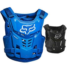 Details About Fox Racing Proframe Lc Youth Motocross Protection Chest Guard Roost Deflect