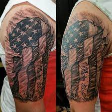 In this regard, you should know that one of the most common elements included in a tattoo of the american flag is the bald eagle. 85 Best Patriotic American Flag Tattoos I Love Usa 2019