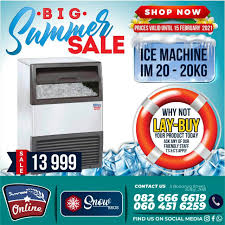 Whether you are recovering from surgery, are a world class athlete, or a physical therapist, physician, or chiropractor, the game ready ice machine is. Ice Maker Machine Ice Maker Ice Machine Ice Maker For Sale Ice Machine For Sale Sunrose Online Jhb Commercial Bakery Butchery Catering Refrigeration Equipment