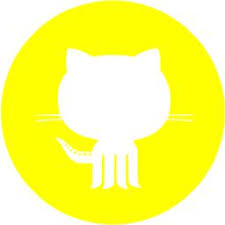 Date of font being added: Yellow Github 9 Icon Free Yellow Site Logo Icons