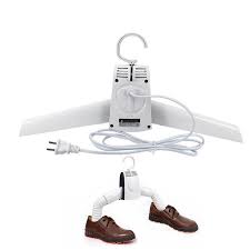 Electric portable clothes dryer rack. 2 In 1 Electric Clothes Dryer Hanger Clothing Crib