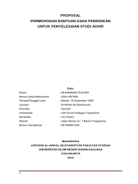 Apabila telah menyalurkan bantuannya dalam. Download Contoh Proposal Bantuan Dana Studi Akhir Berbagi Contoh