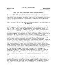 A paper that explains the position of the country regarding to the specific issue that will be discussed in council. Ubcmun Position Paper Turkey