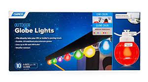 Maybe You Are An Rv Lights Kinda Camper And Maybe Not But There X27 S No Denying The Funness Is That A Word Of Rv Lights Globe Lights Camco Awning Lights