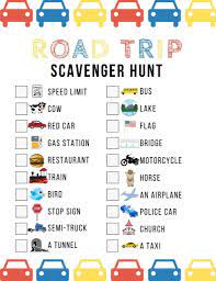 This is the game for you. Free Road Trip Scavenger Hunt Game For Kids Socal Field Trips