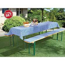 100% qualité de la marque nouvelle et haute. Nappe Et Coussins Pour Table Et Bancs Pliants Acheter Chez Bauhaus