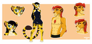Kion & Fuli RefSheet by Quarko-Muon -- Fur Affinity [dot] net