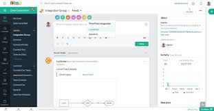 Zoho Connect Integration Lucidchart