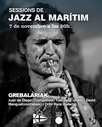 🎷 Torna el Jazz al Marítim! El divendres 7 de novembre a les 20 h, el  trompetista Juan de Diego i el seu grup Grebalariak ens visiten per  presentar Azken Uda (L'últim