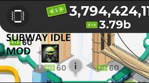 Download idle eleven be a millionaire soccer tycoon 1.6.6 mod (unlimited money) free for android mobiles, smart phones. Subway Idle Free In App Purchases Mod Apk Youtube
