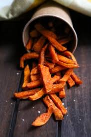 Frites De Patate Douce Croustillantes Faciles Et Rapides Recette Frite De Patate Douce Cuisson Patate Douce Comment Faire Des Frites
