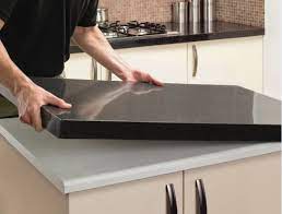 Also known as engineered stone, leading companies such as caesarstone, quantum quartz and skilled with a variety of materials for stone overlay benchtops. Kitchen Makeovers Kitchen Benchtop Overlay Stone Solutions