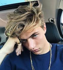 Guys seem to like girls like that because blondies tend to be attractive and blue eyes sparkle in the night sky and it's more romantic while kissing.but everyone has different tastes and preferences, and we should look more at the blonde hair is so beautiful that is owned by many famous foreign stars. Image About Blue Eyes In The Lucky Blue Smith By Assia Dama Blonde Hair Boy Lucky Blue Lucky Blue Smith