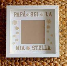Quadretto Per La Festa Del Papa Di Atelierdicartastudio Su Etsy Festa Del Papa Regali Fatti A Mano Festa