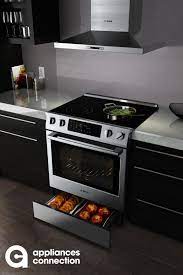 Bosch Hei8056u 800 Series Series 30 Inch Stainless Steel Slide In Electric Range In Stainless Steel Slide In Range Bosch Self Cleaning Ovens