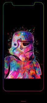 Storm Trooper With Iphone X Bezel Rim I Imgur Com Submitted By Goodliving85 To R I Star Wars Wallpaper Iphone Star Wars Wallpaper Iphone Wallpaper Vaporwave