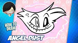 How To Draw Angel Dust From Hazbin Hotel Youtube → el hazbin hotel ni la imp me patrocinan. how to draw angel dust from hazbin hotel