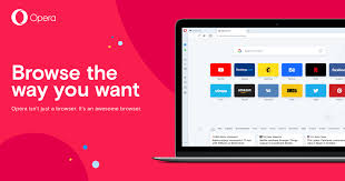 Get A Faster Better Browser Opera S Free Vpn Ad Blocker Integrated Messengers And Private Mode Help You Browse Securely And Smo In 2020 Opera Browser Opera Browser