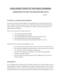 Permanent residence is not automatic after marriage. Cook County Office Of The Public Guardian Immigration Tip Sheet For