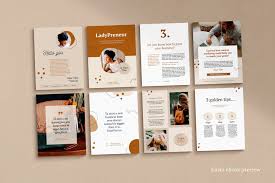 Ebook Duopack Canva Indesign In 2020 Ebook Template Indesign Ebook