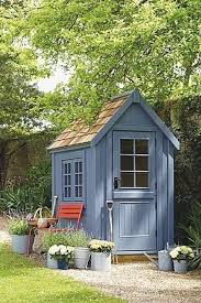Shed Diy Small Wooden Shed From Posh Sheds Garden Shed Ideas And Inspiration Garden And Potting Sheds P Gartenhaus Garten Gerateschuppen Gartenhaus Farbe