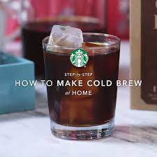 The next day, slowly press the plunger down. We Ve Made It Easier Than Ever To Make Your Own Cold Brew Coffee At Home Starbucks Cold Brew Coffee Pitcher Packs Come P Coffee Recipes Coffee Coffee Brewing