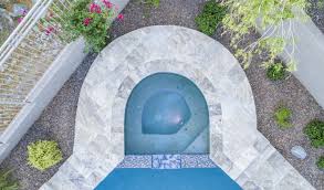 What else is recommended to make it slip proof? Silver Travertine Pool Coping Silver Travertine Pool Deck