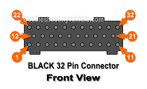 Part 1 Pcm Pin Out Chart 1996 3 9l Dodge Ram Pickup