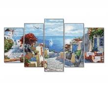 Die hervorragende qualität, viele bildformate und die große motivauswahl sind bei kleinen und großen hobbykünstlern sehr beliebt. Polyptychon 132 X 72 Cm 5 Teilig Bildformate Www Malennachzahlen Schipper Com