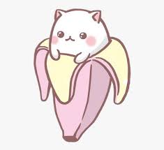 Bowl of banana chips, fried plantain french fries banana chip potato chip, free to pull the clip banana, food, free logo design template, recipe png. Interesting Art Cat Banana Bananacat Bananas Kawaii Cute Anime Cat Hd Png Download Transparent Png Image Pngitem