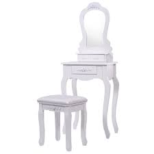 Vanity Set With 3 Drawers And Cushioned Stool Dressing Table With Stool Makeup Dressing Table Vanity Table