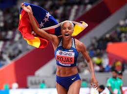 Jun 19, 2021 · cada vez que compite yulimar rojas el récord del mundo de triple salto de la ucraniana inessa kravets (15,50), que data de 1995, se ve amenazado. Yulimar Rojas Se Corono Campeona Del Mundial De Doha Video Ultimas Noticias