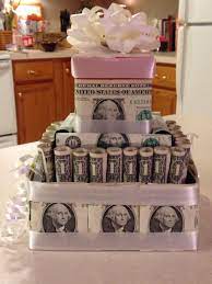 Throwing a wedding shower for a previously married couple may seem tricky. Pin By Aydee Y Antonio Loz On Gift Ideas Money Cake Gift Cake Creative Money Gifts