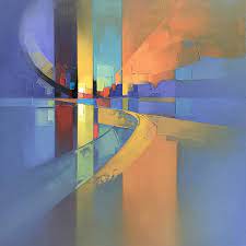 Abstract photography uses unconventional colors, shapes, angles, and blur to convey a feeling, emotion or sensation. Colorful Abstract Paintings Capture A Pixelated View Of Cityscapes