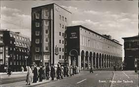 It is situated near the main railway station and is housed in the old exchange building. Essen Haus Der Technik Nr Wu64517 Oldthing Ansichtskarten Nordrhein Westfalen