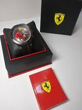 Scuderia ferrari pilota mens 0830389 model chronograph black leather watch. Ferrari Mens Watch Red Rev Evo Chronograph 0830342 For Sale Online Ebay