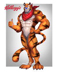 Tony the Tiger Fanart by me =) : rfurry