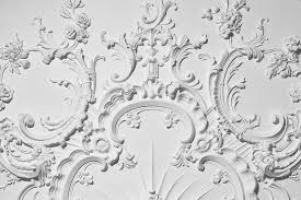 Abstract And Asymmetrical Rococo Decoration Stucco Ceiling Work Rococo Art Rococo Wabi Sabi