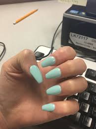 Medium Length Acrylic Black Coffin Nails Designs Light Blue Coffin Acrylic Nails Medium Length Acrylic Nails Coffin Fall Acrylic Nails Blue Acrylic Nails