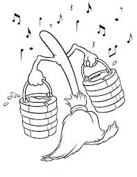 Coloring wizard coloring pages oz mickey mouse wizard. Fantasia Mickey Coloring Page Novocom Top