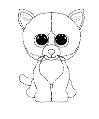 October 31, 2018 admin 0. Beanie Boo Coloring Pages Cat 116 Fine Coloring Charter