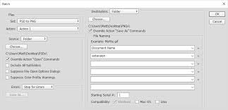 Here is some information which will get you started. Photoshop Cs5 Batch Action Only Working For The First File Stack Overflow