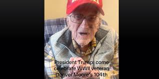 WWII vet hopes President Trump can attend his 104th birthday party
