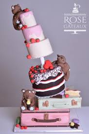 3 Teddy Bear Gravity Defying Cake Gravity Cake Teddy Cakes