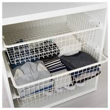 Stuva Grundlig Wire Basket White 23 5 8x19 1 4x5 1 8 Ikea Wire Baskets Wire Basket Storage Wire Closet Organizers