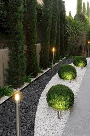 25 Simple And Modern Garden Design Eweddingmag Com Small Backyard Landscaping Front Yard Landscaping Design Outdoor Landscape Lighting