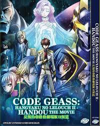 Code Geass Hangyaku No Lelouch Ii Handou The Movie Very Buy Code Geass Anime Movies Anime Films